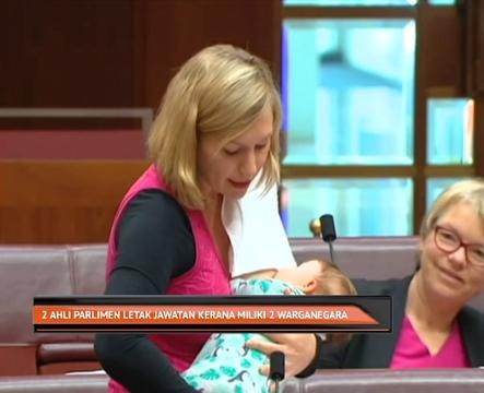 Dua ahli parlimen letak jawatan kerana milika dua warganegara