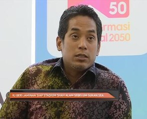 KJ beri jaminan siap Stadium Shah Alam sebelum Sukan SEA
