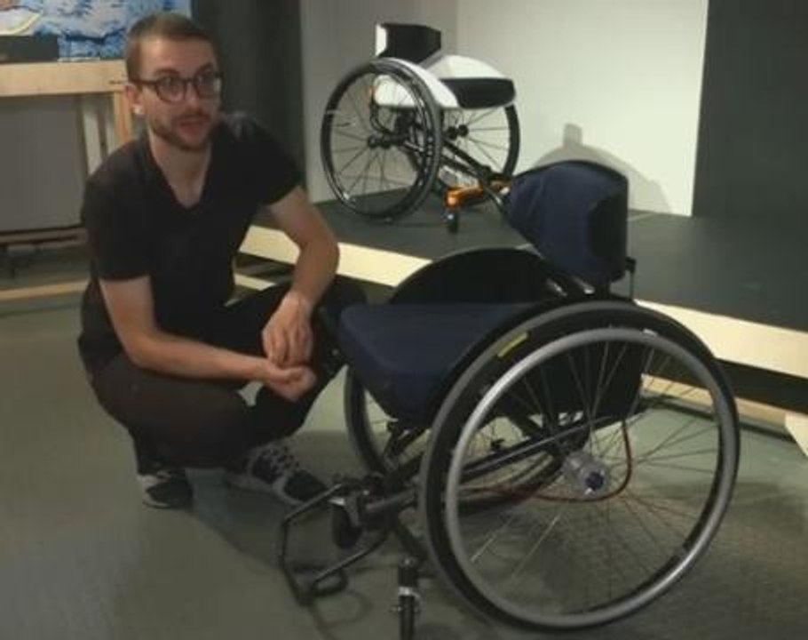 Wheelchair prototype lets users 'lean in' to turn
