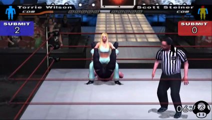 Here Comes the Pain Torrie Wilson(ovr100) vs Scott Steiner