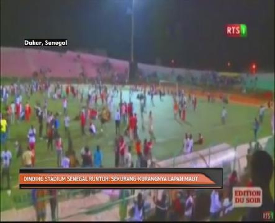 Dinding stadium Senegal runtuh, sekurang-kurangnya lapan maut