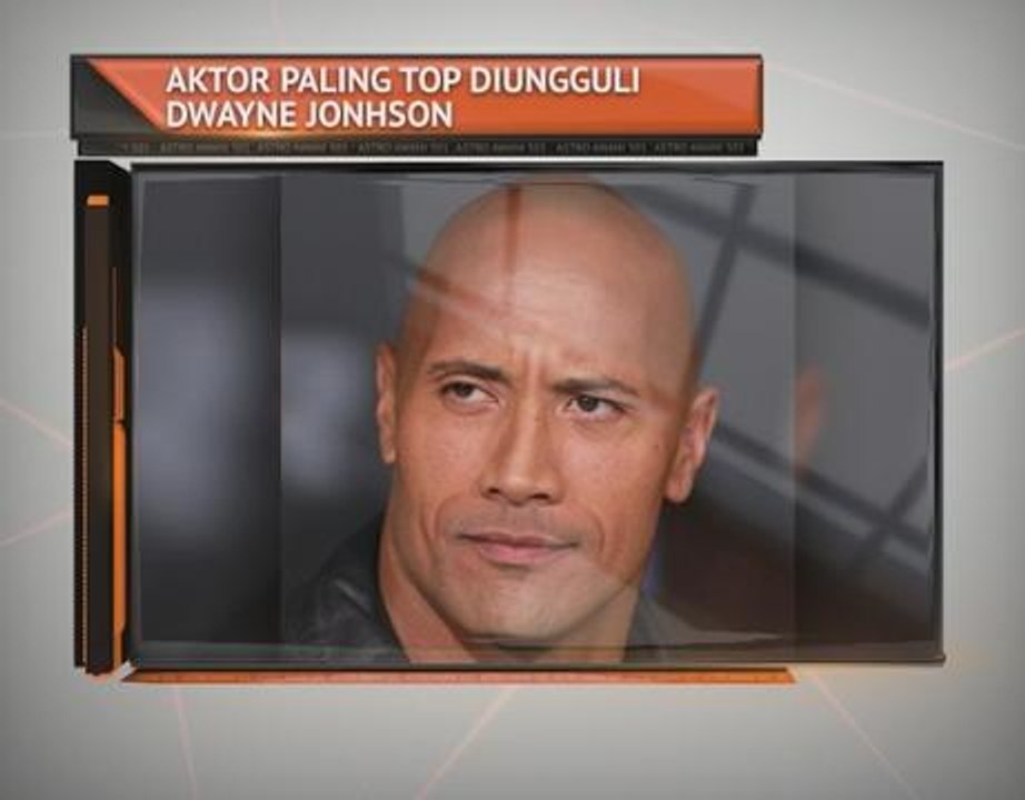 Aktor paling top diungguli Dwayne Johnson
