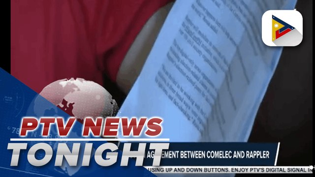 OSG, BBM camp question agreement between Comelec and Rappler; Comelec: Agreement with Rappler the same with other media organizations | via Daniel Manalastas