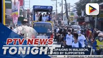 Mayor Moreno campaigns in Malabon but not allowed to conduct motorcade in Caloocan | via Louisa Erispe