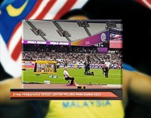 Ziyad perbaharui rekod lontar peluru Para Dunia 2017