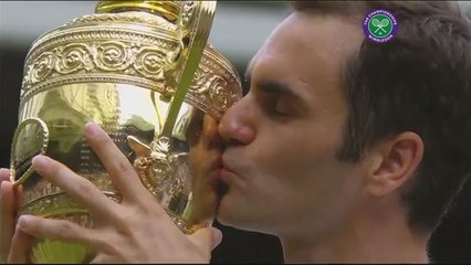 Federer wins record eight Wimbledon title as Cilic crumbles
