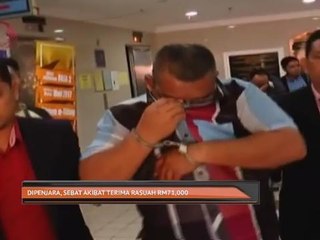 Dipenjara, sebat akibat rasuah RM71,000