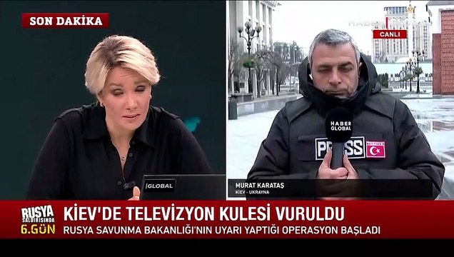 Haber Global Kiev'de! Murat Karataş bölgede yaşananları böyle aktardı