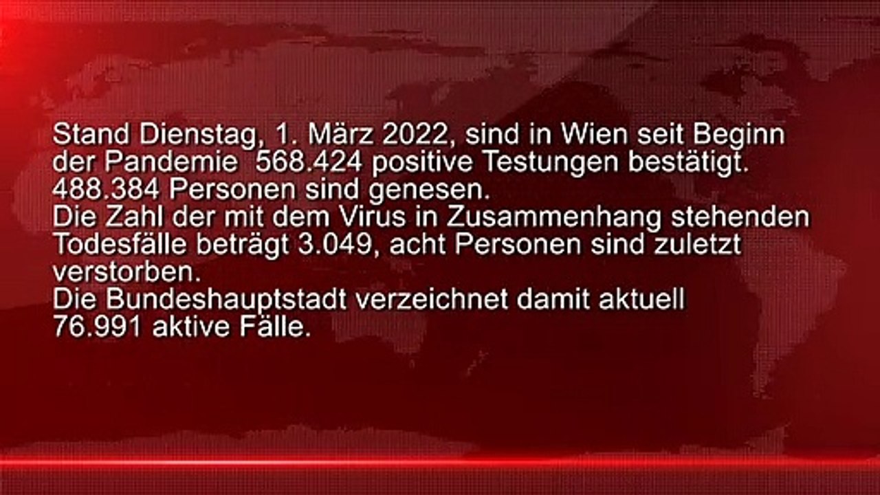 Corona News Wien Stand 01.03.2022