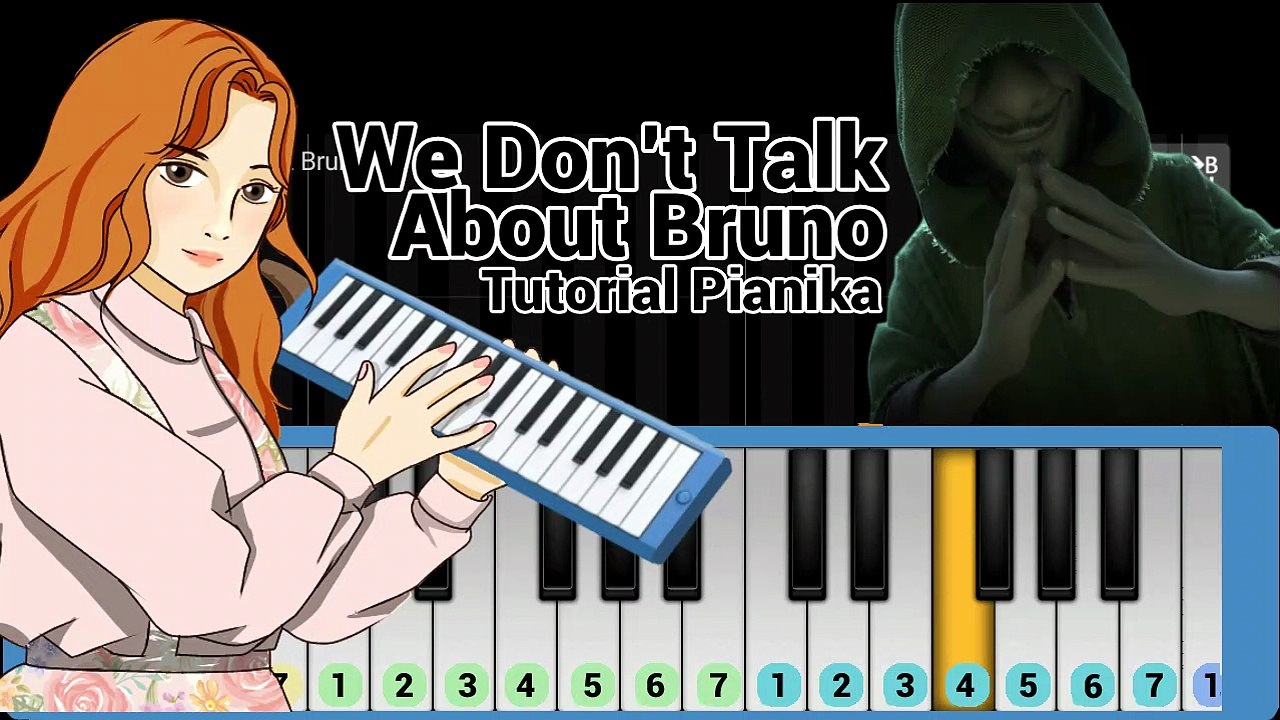 We Don't Talk About Bruno (from "Encanto") Melodica?pianika Tutorial