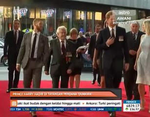 Prince Harry hadir di tayangan perdana "Dunkirk"