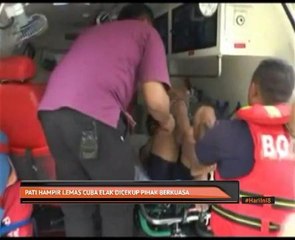 PATI hampir lemas cuba elak dicekup pihak berkuasa