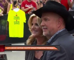 Garth Brooks bintang Country dengan pendapatan tertinggi