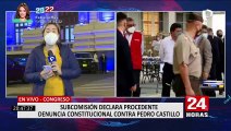 Declaran procedente denuncia constitucional contra Pedro Castillo por traición a la patria