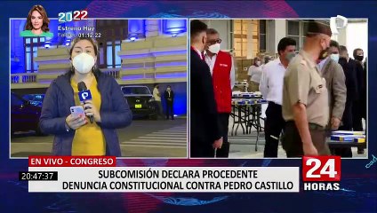 Télécharger la video: Declaran procedente denuncia constitucional contra Pedro Castillo por traición a la patria