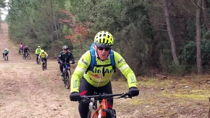 Sortie VTT Arvert, que c'est dur dans la sable :-)