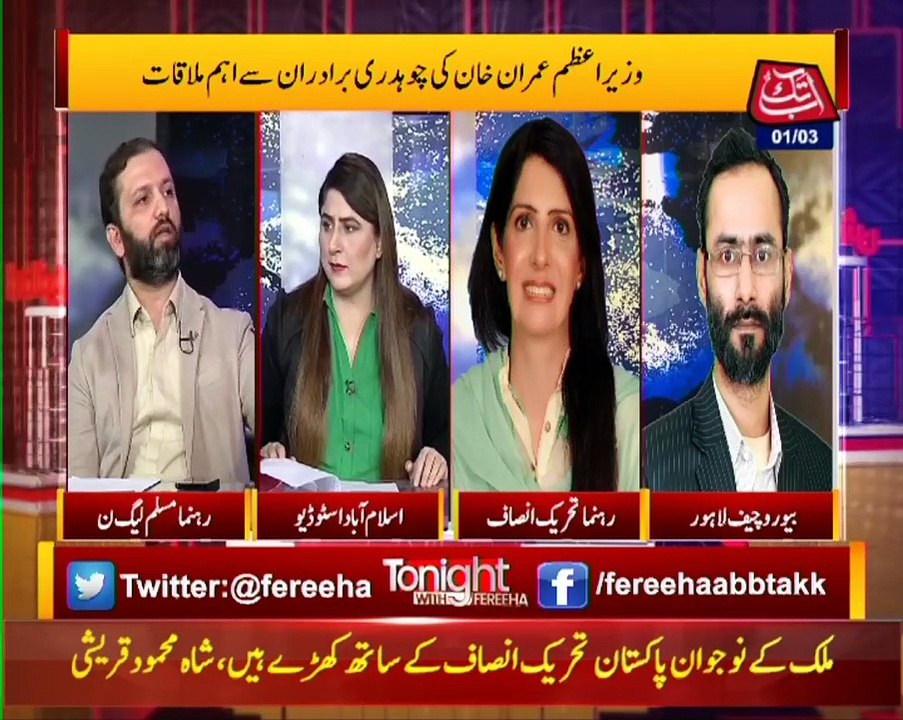 Tonight With Fereeha | 1 March 2022 | AbbTakk News | BD1R