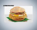 Mcdonald's Singapura lancar burger nasi lemak