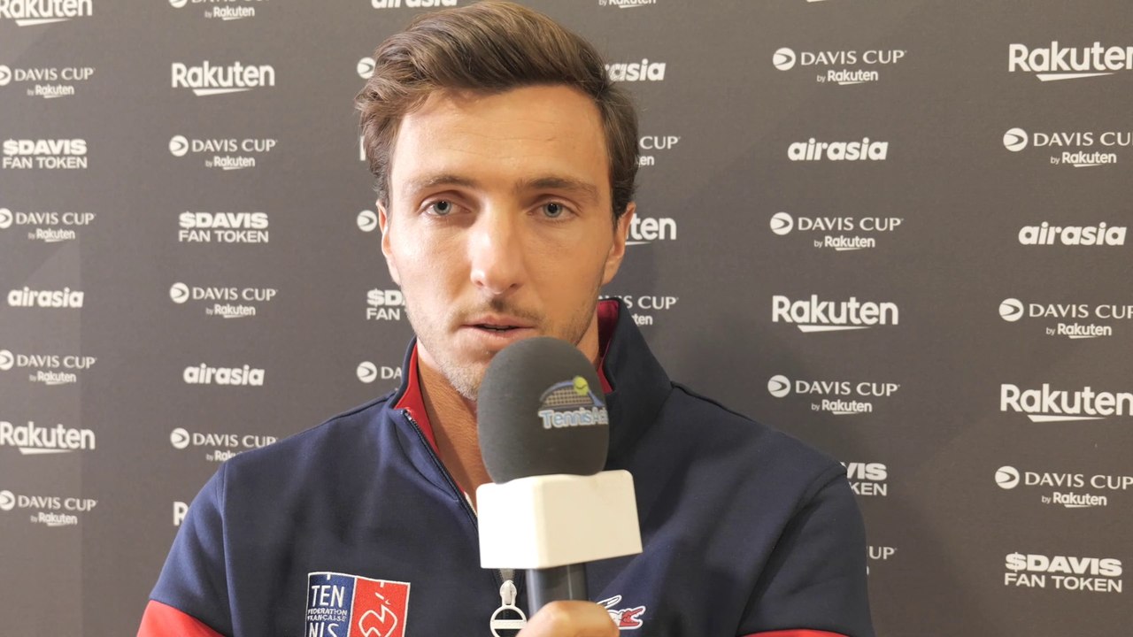 Coupe Davis 2022 - Arthur Rinderknech : "Comment me définir ? Un petit peu différent des autres joueurs !"
