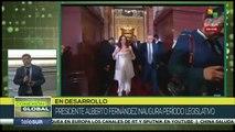 Pdte. Alberto Fernández inaugura el período legislativo de Argentina