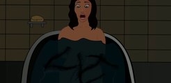 Creepy Bathroom- Short Animated Horror Movie (English)