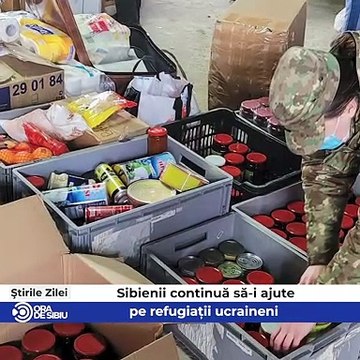 Știrile zilei sunt despre - Sibienii continuă să-i ajute pe refugiații ucraineni, O sibiancă bolnavă are nevoie de 10.000 de euro ca să trăiască şi Altfel de buncăre – Sibienii se pot ascunde și în pasajele subterane