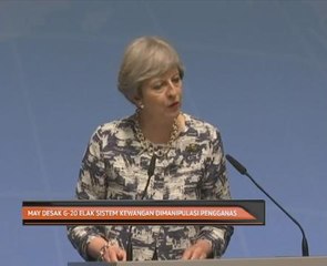May desak G-20 elak sistem kewangan dimanipulasi pengganas
