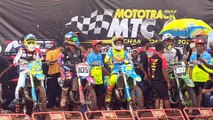 Hadirnya para pembalap nasional di kejuraan MTC Lampung bikin penonton ramai sekali