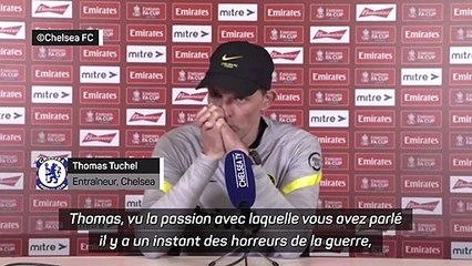 Guerre en Ukraine - "Arrêtez, maintenant !" Thomas Tuchel s’énerve après une question sur le conflit