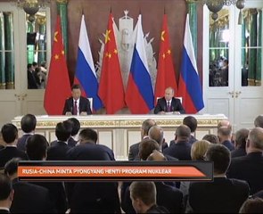 Rusia-China minta Pyongyang henti program nuklear