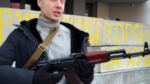 L'inviata di Euronews fra le barricate di Kiev, dove si prepara la guerra strada per strada