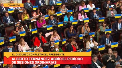 Tải video: Alberto Fernández abrió el período de sesiones ordinarias