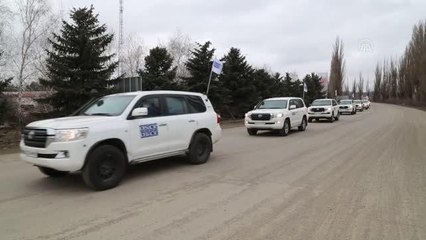 AGİT, Donetsk ve Luhansk bölgesindeki personelini tamamen tahliye etti