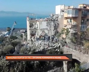 Bangunan runtuh di Itali, sekurang-kurangnya 6 hilang