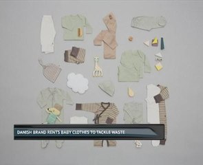 Danish brand rents baby clothes to tackle waste