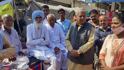 पालिका के पूर्व उपाध्यक्ष ने तोड़ा अनशन