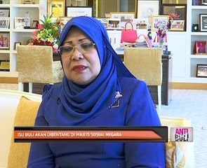 Isu buli akan dibentang di Majlis Sosial Negara