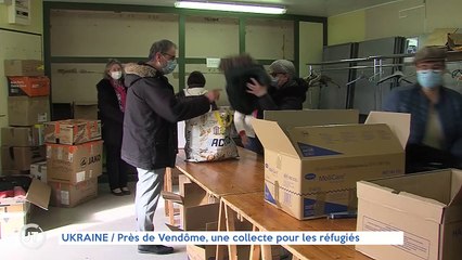 UKRAINE / Près de Vendôme, une collecte pour les réfugiés