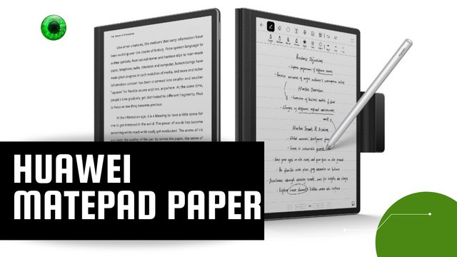 MWC 2022: Huawei MatePad Paper é um e-reader compatível com caneta stylus