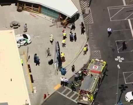 At least ten injured after taxi hits pedestrians in Boston