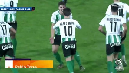 L'énorme doublé de Pablo Torre avec le Racing Santander