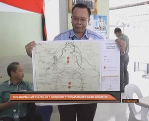 500 anjing dan kucing di lima kampung terjejas rabies akan disuntik