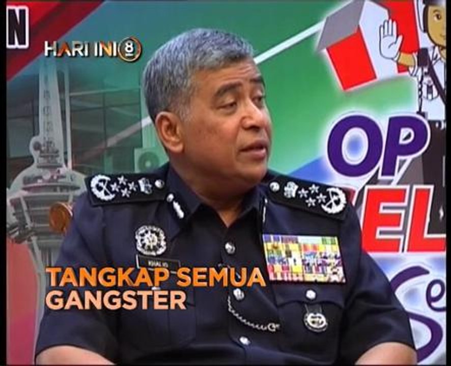 Fokus Hari ini 8 Malam: Tangkap semua gangster