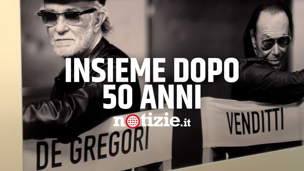 Venditti e De Gregori insieme dopo 50 anni: “Noi come fratelli uniti da rispetto, stima e amicizia”