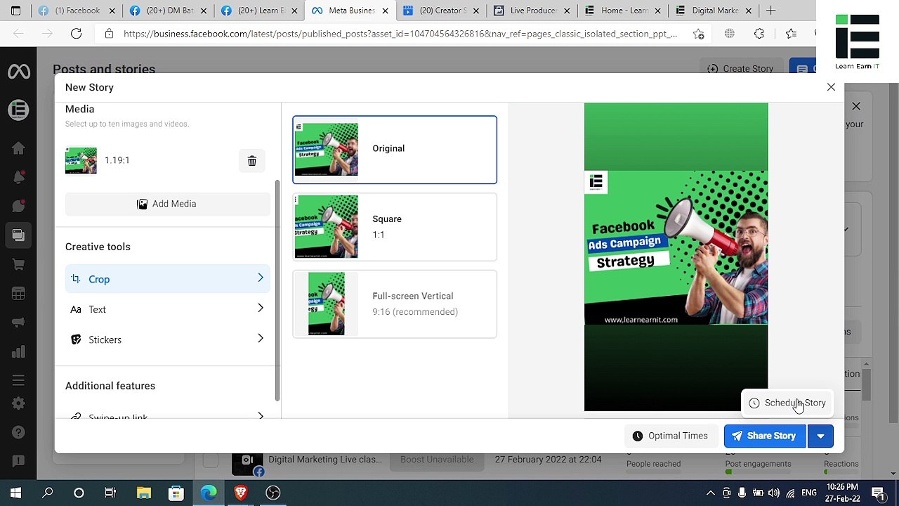 Digital Marketing Live class-03 (Facebook Ads Campaign)