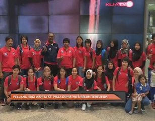 Peluang hoki wanita ke Piala Dunia 2018 belum tertutup