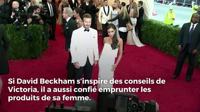 David Beckham : ces produits de beauté qu’il pique à Victoria Beckham