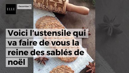 Voici l’ustensile qui va faire de vous la reine des sablés de noël