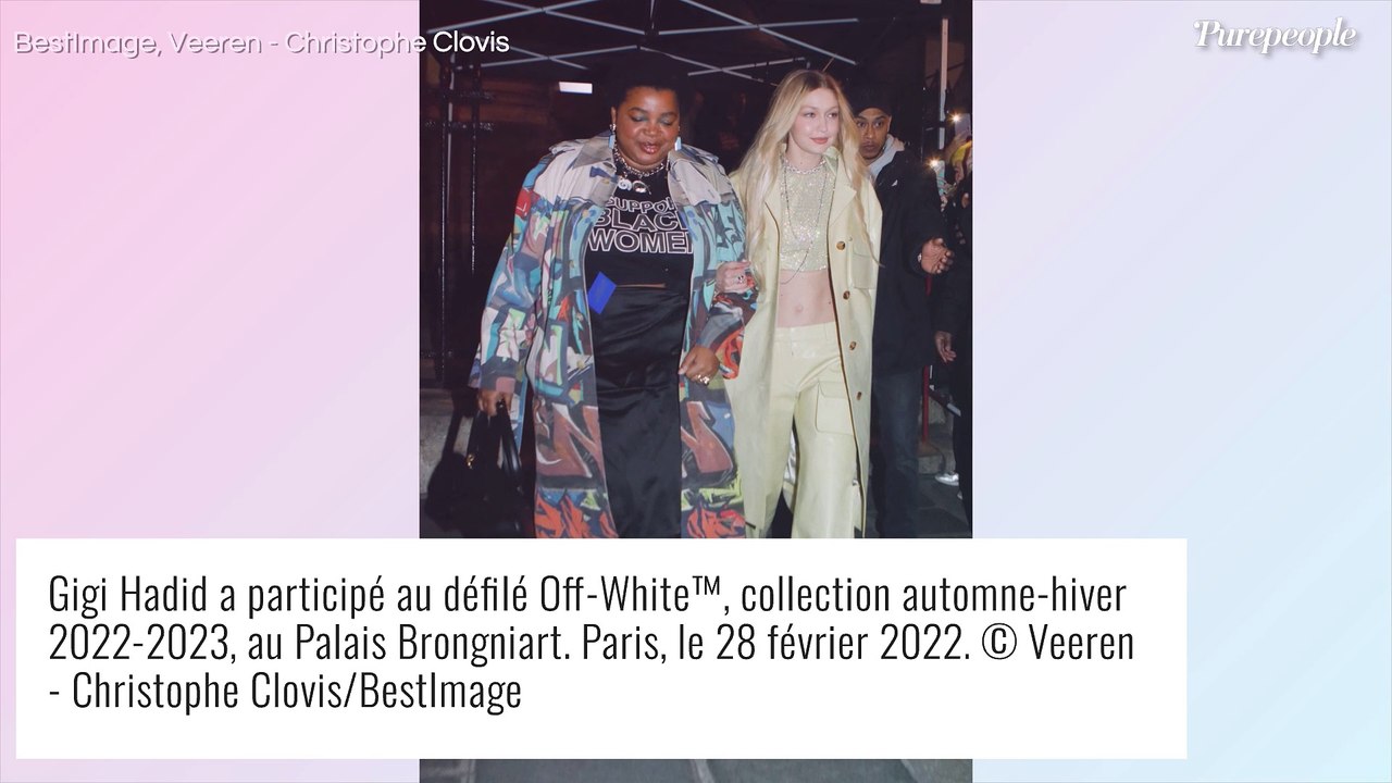 Kendall Jenner, Carla Bruni, Noémie Lenoir, les soeurs Hadid... Défilé de bombes au show Off-White