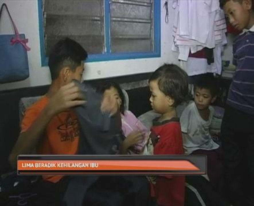 Lima beradik kehilangan ibu